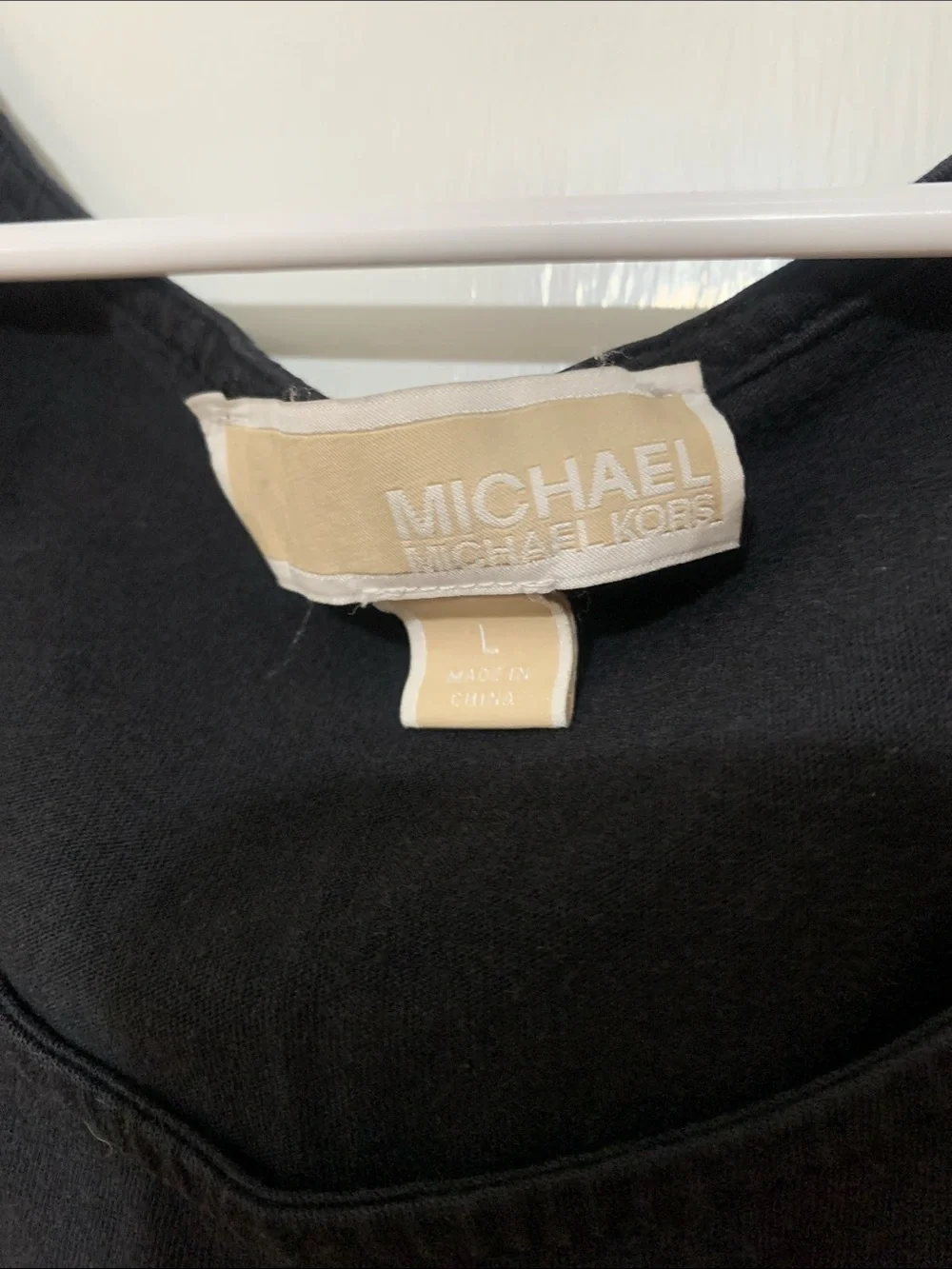 Michael Kors Black Sleeveless Peplum Tank